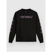 Vans Scribbled Past Kids Longsleeve T-Shirt black