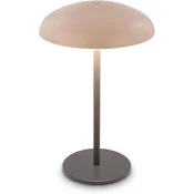 BRILONER LED namizna svetilka, polnilna, IP44, s svetlobnim robom