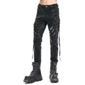 Moške hlače DEVIL FASHION - Black Gothic Punk - PT264