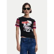 Desigual Majica mešane barve/črna