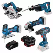 Profesionalni set: GSR-GST-GWS-GKS-GSA 18V