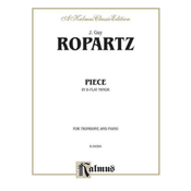 ROPARTZ:PIECE IN B-FLAT MINOR FOR TROMBONE AND PIANO