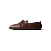 L37 HANDMADE SHOES Mokasini SLOW LIFE pikčasto rjava