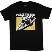 Pierce The Veil Majica Jaws Unisex Black 2XL