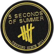 5 Seconds Of Summer Derping Stamp Našitek za šivanje