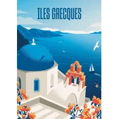Hachette - Puzzle Pobeg z grških otokov - 500 kosov