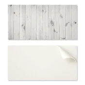 shumee Samolepilna vzorčasta vinilna dekoracija za spalnico 100x50 cm tekstura lesenih desk
