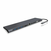 IcyBox IB-DK2102-C 11-in-1 USB Type-C DockingStation priklopna postaja za prenosnik