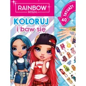 Rainbow High Koloruj i baw się 40 tatuaży
