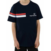 Majica za dječake Sergio Tacchini Vatis Jr T-shirt - black/orange