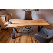 Casa Padrino luxury desk natural/black 140 cm