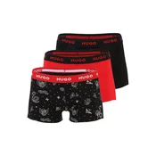 Bokserice Hugo Boss Trunk 3-Pack Design Multicolor XXL