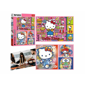 HELLO KITTY Hello Kitty in Prijatelji Sestavljanka 2x200 elementi TREFL