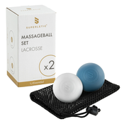 Capital Sports Dacso, set masažnih kuglica Essential, kuglica 2 ×, 6 cm (O), lacrosse, samo-masaža