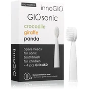 innoGIO GIOSonic Spare Heads nadomestne glave za zobno ščetko GIOSonic 4 kos