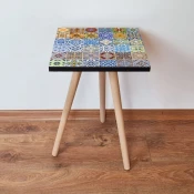 Hanah Home Klub sto Shp59, 35x42x35 cm, Šareni
