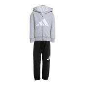 ADIDAS SPORTSWEAR Športna trenirka Essentials siva/črna/bela