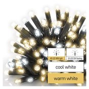 EMOS Profi LED ledene svijeće, trepćuće, 3 m, vanjske, toplo/hladno bijele