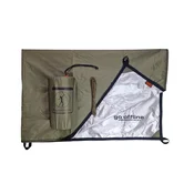 shumee Termo ponjava Bushmen 4x3 Olive – izolirana bivak ponjava UPF 50+ (19 zank, 3500 mm)