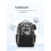 Samsonite Školski ranac, Crni