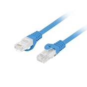 Lanberg Patchcord UTP kat. 6 0,25 m LSZH CU, moder, rdeč