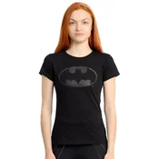 Hero Core Womens T-shirt, Batman Logo Holo - M