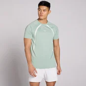 MP moška Tempo majica s paneli - eucalyptus - L