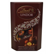 Lindt Lindt Lindor praline mlijecna cokolada s komadicima lješnjaka 200 g, (1006003611)