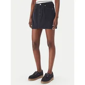 Tommy Jeans Mini krilo DW0DW23388 Mornarsko modra Regular Fit