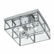 Searchlight 6769-26CC - Plafonsko svetlo FLUSH 2xE14/40W/230V hrom