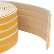 vidaXL Samolepilni tesnilni trak za okna Bela 9 x 3 mm 25 m EPDM pena