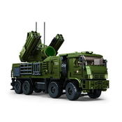 Set za sestavljanje SLUBAN Pantsir S1S - vojaški tovornjak