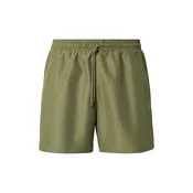 DAN FOX APPAREL Kratke kopalne hlače Faris  zelena