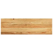 Vidaxl Podloge za stopnice 8 kosi rjave 80x30x2 cm trdna hrastovina