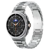 Premium metalni remen Spigen Modern Fit za Samsung Galaxy Watch8 40 mm / Watch8 44 mm / Watch8 Classic 46 mm - srebrni