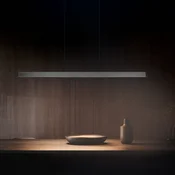 Trio Lighting LED viseča svetilka Donegal, črna, dolžina 150 cm, CCT - Dnevna soba/jedilnica - Sodobni - Kovina