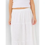 Rip Curl Oasis Broderie Maxi Suknja white
