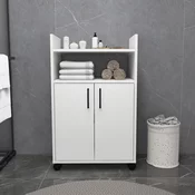 Hanah Home Višenamenska komoda Tiraks, 60 x97.3 x35 cm, Bela