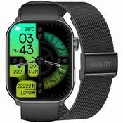shumee Unisex pametna ura gravity GT28-1 - klici prek Bluetootha, dodaten pašček (sg037a)