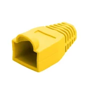 XtendLan Zaščita priključka RJ45 rumena (mehurček)