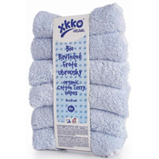 XKKO BIO bombažne serviete Organic, 21x21, modre