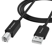 WOZINSKY Kabel za tiskalnik in skener USB-B – USB-A 480 Mb/s, 1 m – črn