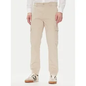 Pepe Jeans Hlače iz tkanine PM211907 Bež Slim Fit