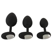 ANOS - set vibracijskih analnih cepova (crni)