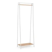 Bel/v naravni barvi jeklen obešalnik 63x180 cm Haldor – Yes Everyday