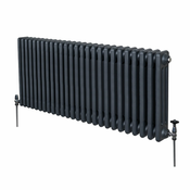 MONSTER Tradicionalni 3 stebrični radiator - 600 x 1192 mm - antracitno siva, (21569888)