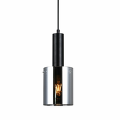 ITALUX PND-5581-1-BK+SG - Luster na sajli SARDO 1xE27/40W/230V crne boje