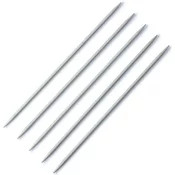 PRYM Double-Pointed And Glove Knitting Needles 20cm / 2,5mm Pearl Grey