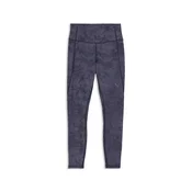 PUMA CLOUDSPUN Printed High Waisted Tights Women, Sport, Inky Depths, M