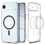 Spigen Zaščitni ovitek MagSafe za iPhone 17 Air Ultra Hybrid – prozorno siv